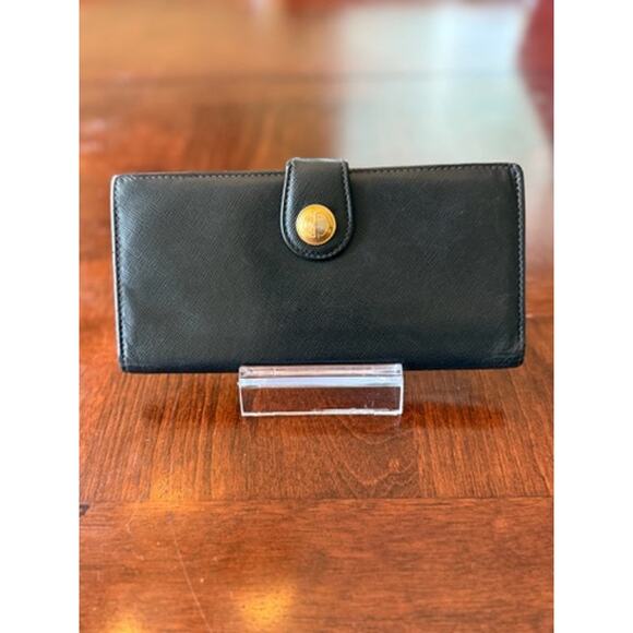 GUCCI Leather TriFold Vintage Wallet*Black Leather*Excellent Condition - Picture 2 of 15